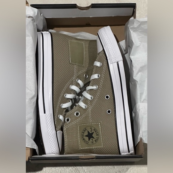 NIB Converse Chuck Taylor All Star CTAS Hi | Mossy Sloth | Unisex - rare size - Picture 1 of 8